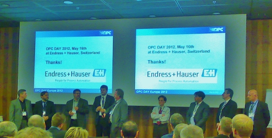 OPC Day Europe 2012