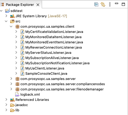 SDK project in Eclipse