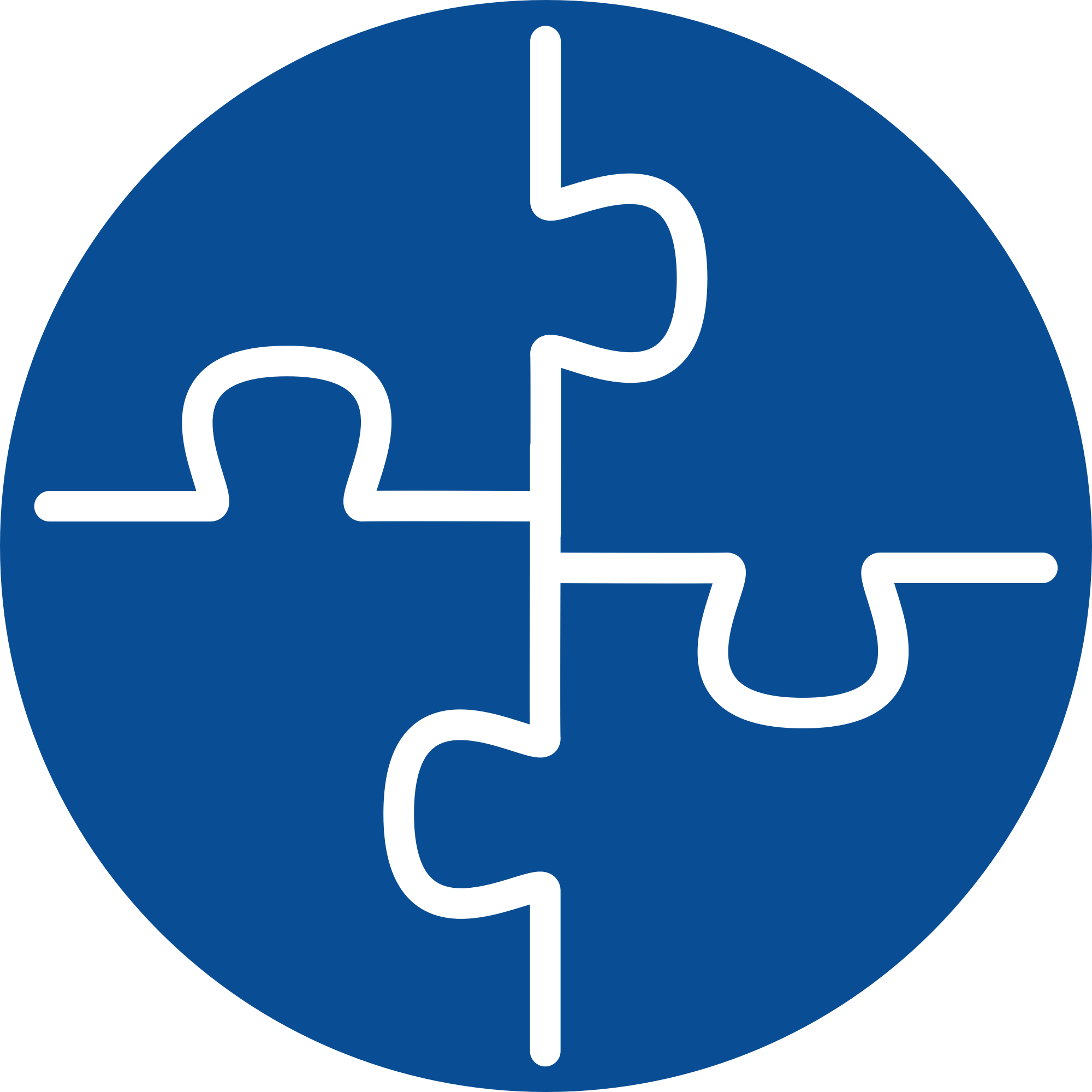 system integration logo, puzzle